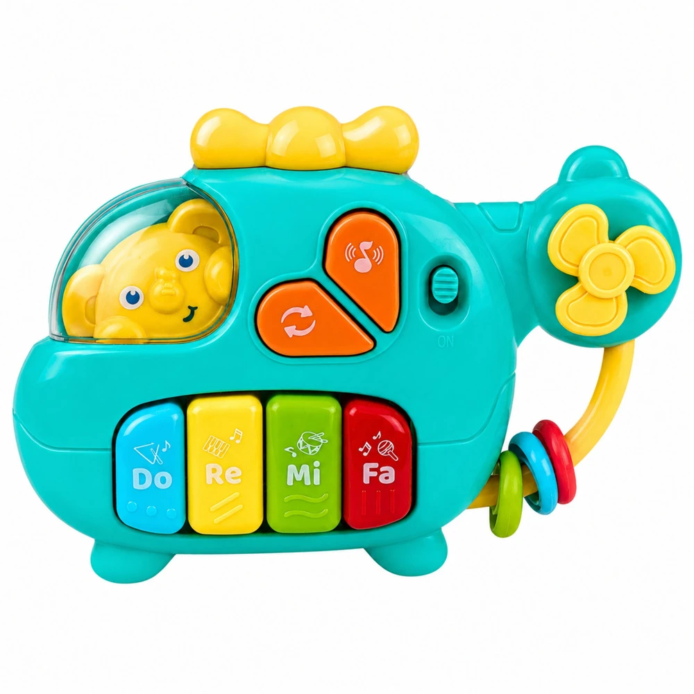Helikopter Muzikinis sraigtasparnis 17.5 x 14 x 11.5 cm