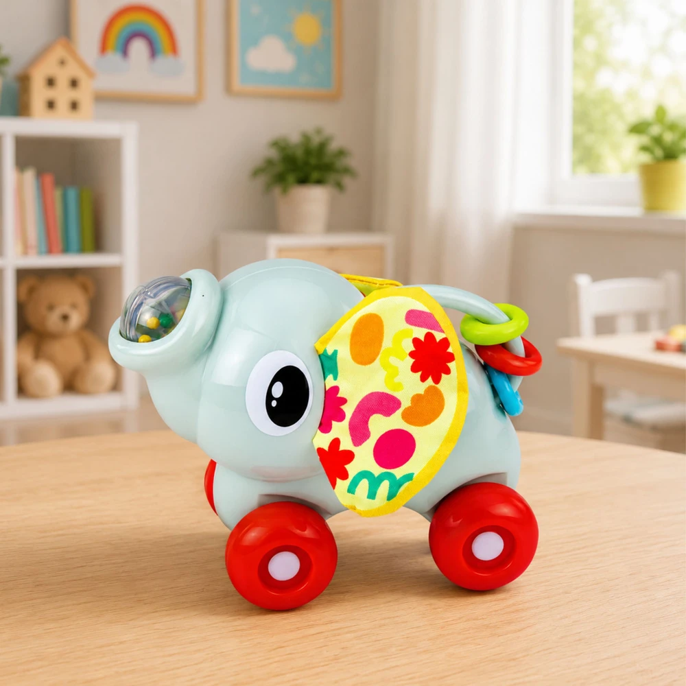 Lean Toys Drambliuko mašinėlė pilka