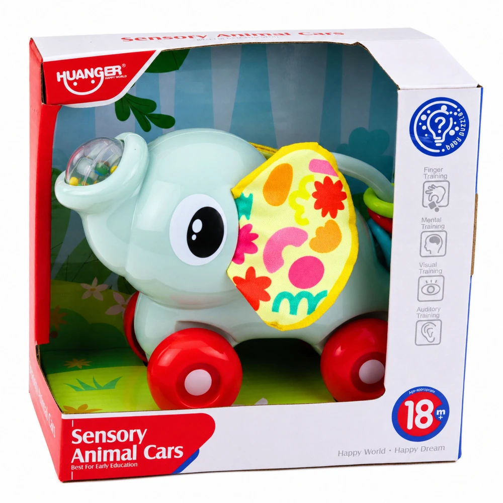 Lean Toys Drambliuko mašinėlė pilka