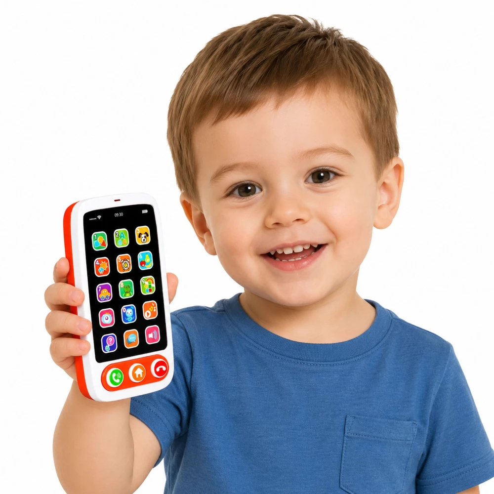 Lean Toys Vaikiškas išmanusis telefonas