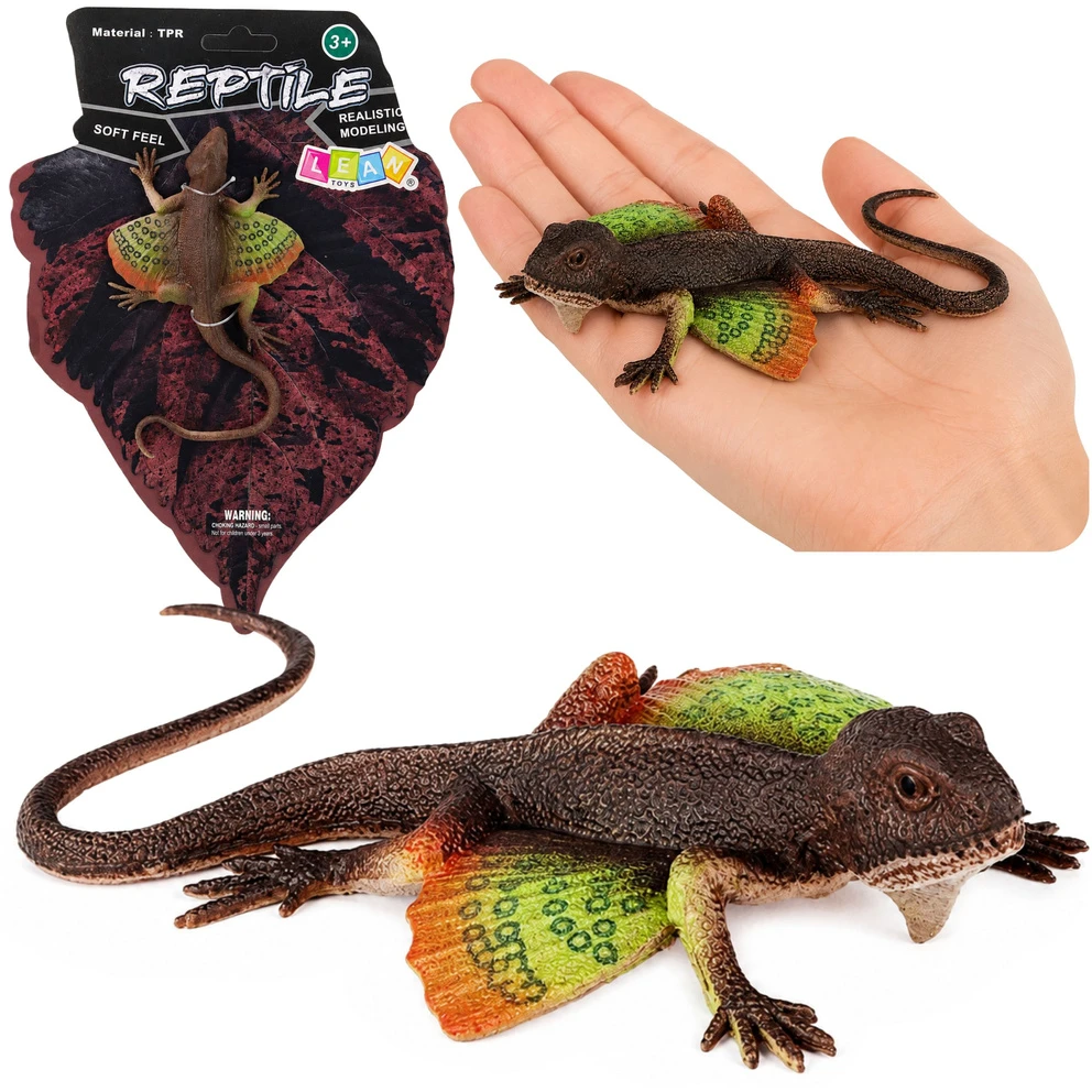 Lean Toys Guminė drakono figūrėlė 13 cm