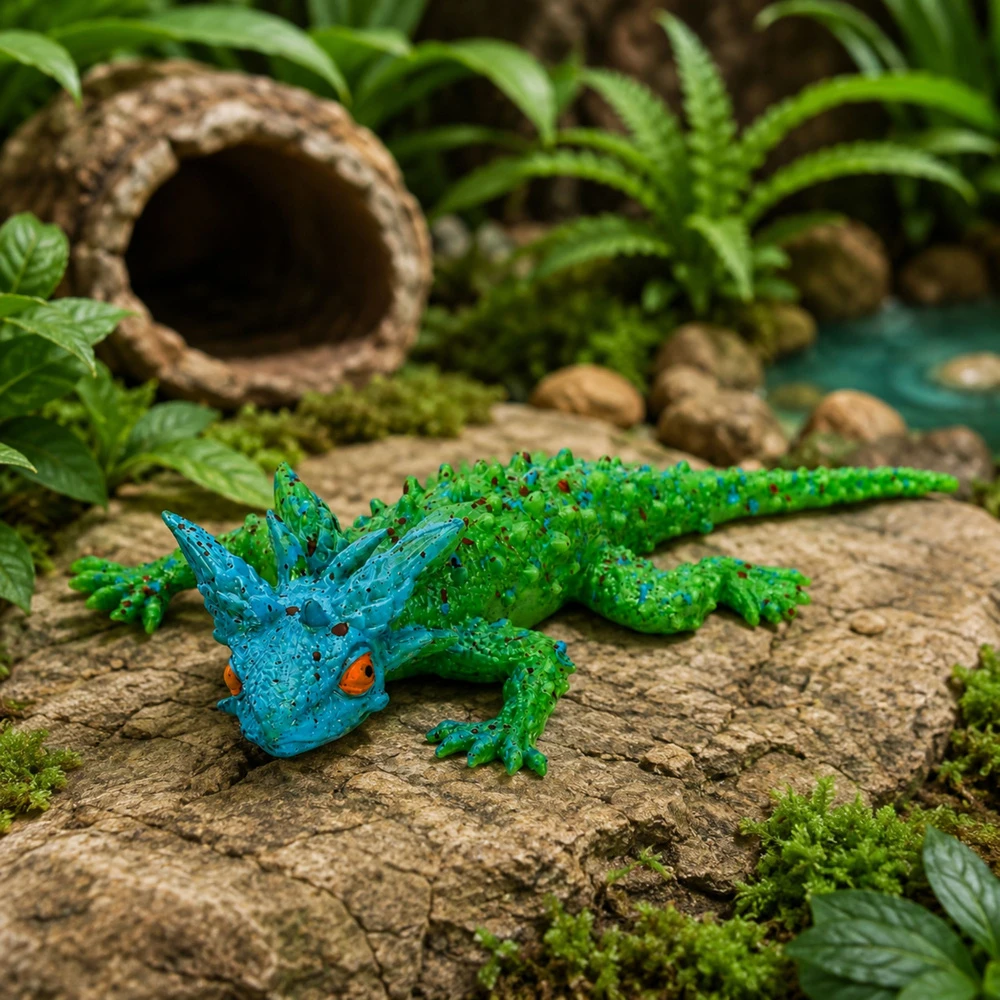 Lean Toys Driežo figūrėlė 20 cm