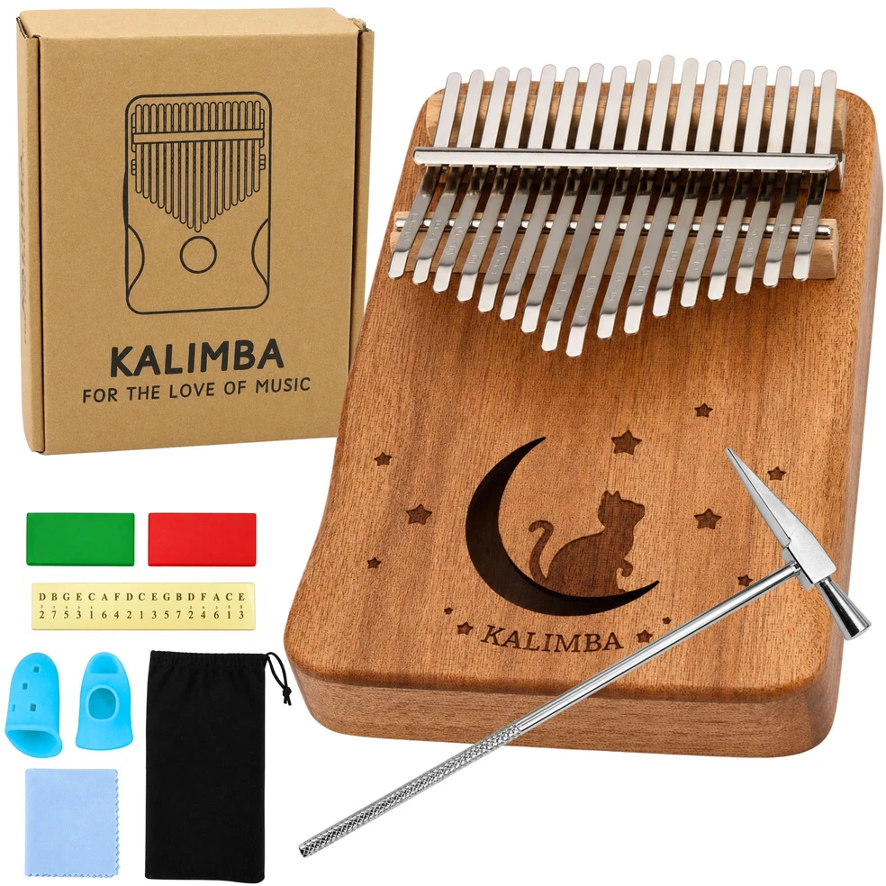 Lean Toys Kalimba 17 klavišų