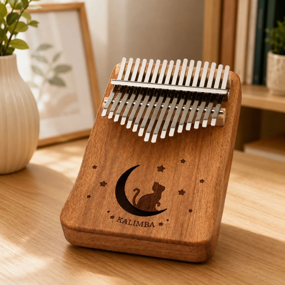 Lean Toys Kalimba 17 klavišų