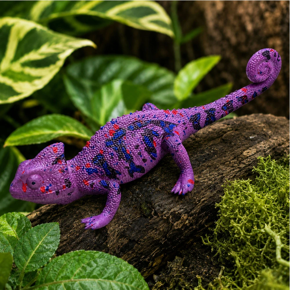 Lean Toys Chameleono figūrėlė 14 cm