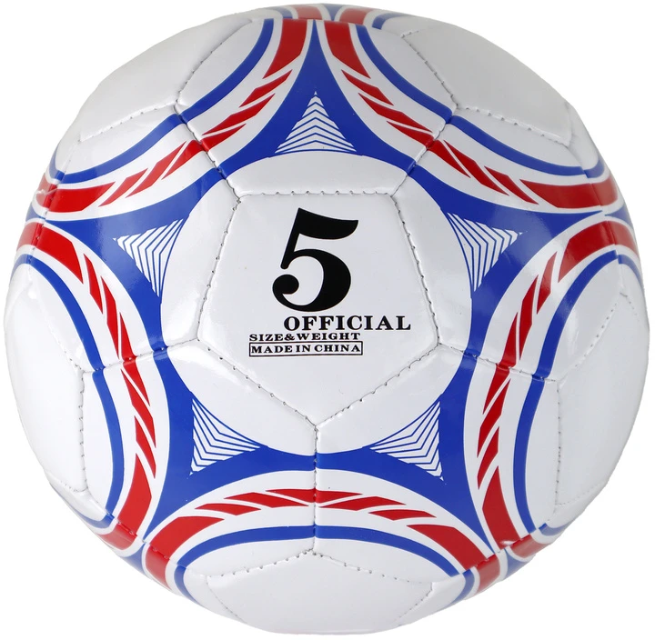Lean Toys Spalvotas futbolo kamuolys 24 cm