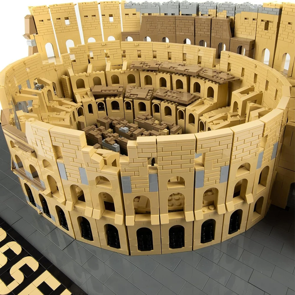 Lean Toys Architektūrinės kaladėlės 6466 vnt.