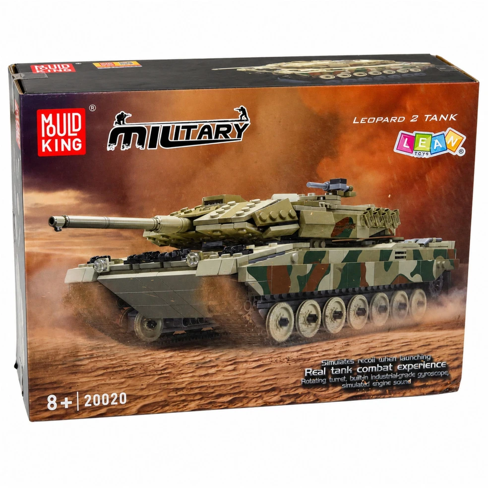 Lean Toys Nuotoliniu būdu valdomas konstruktorius 1100 vnt.