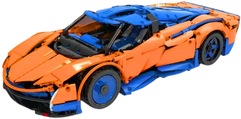 Lean Toys Nuotoliniu būdu valdomas sportinis automobilis, 1883 detalių