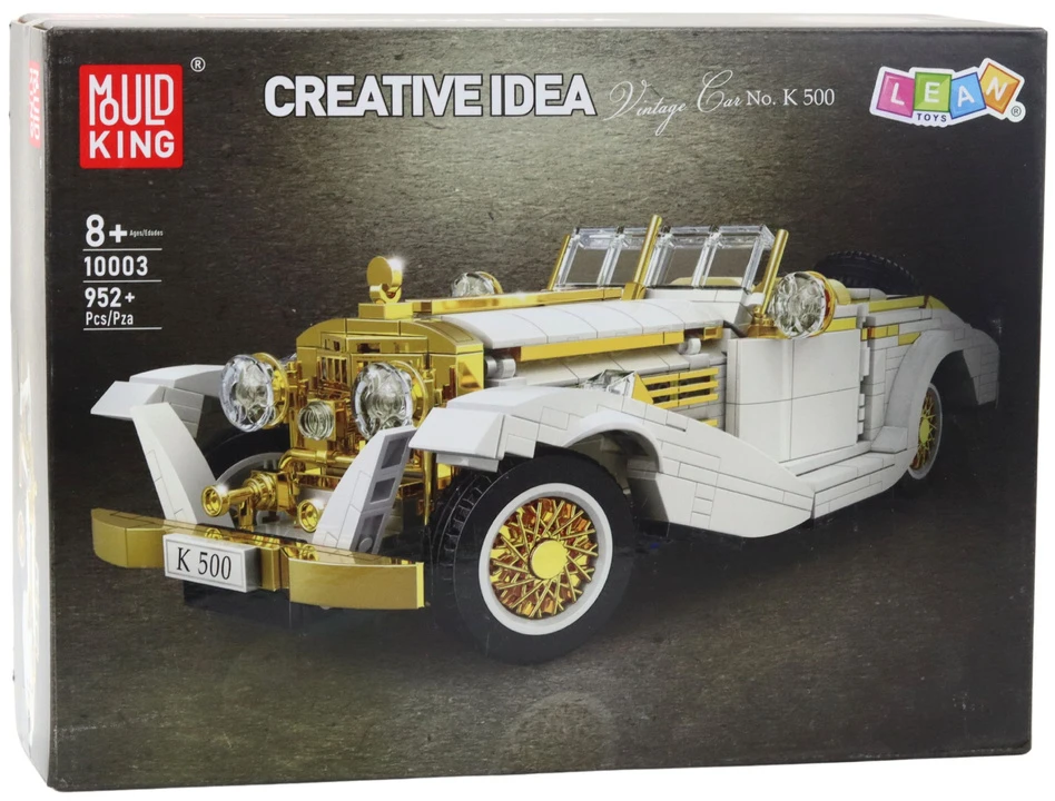Lean Toys Konstruktorius Mudking Vintage Automobilis K500, 952 det.