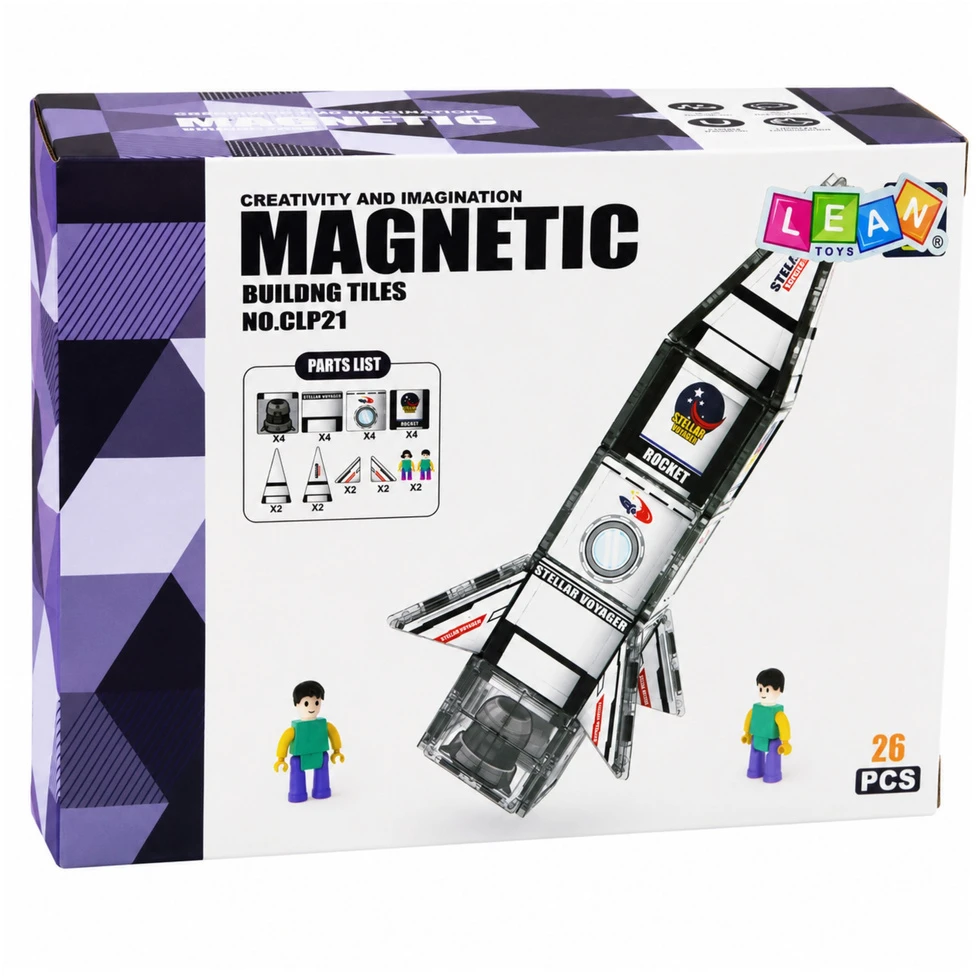 Lean Toys Konstruktoriaus rinkinys 26 vnt.