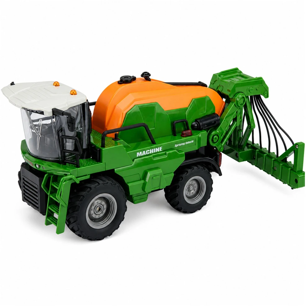 Lean Toys Kombainas su purkštuvu 1:24