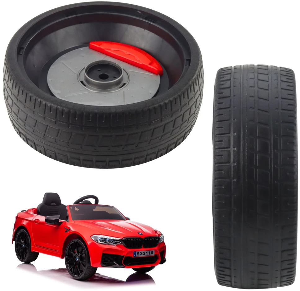 Lean Toys Ratas priekinis transporto priemonei su akumuliatoriumi BMW M5 DRIFT