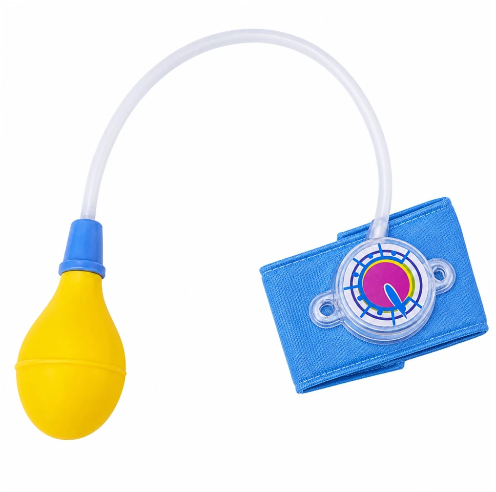 Lean Toys Kraujospūdžio matuoklis mėlynas