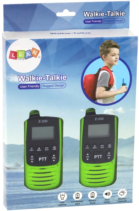 Krótkofalówki Vaikiškos racijos Walkie-Talkie Moro