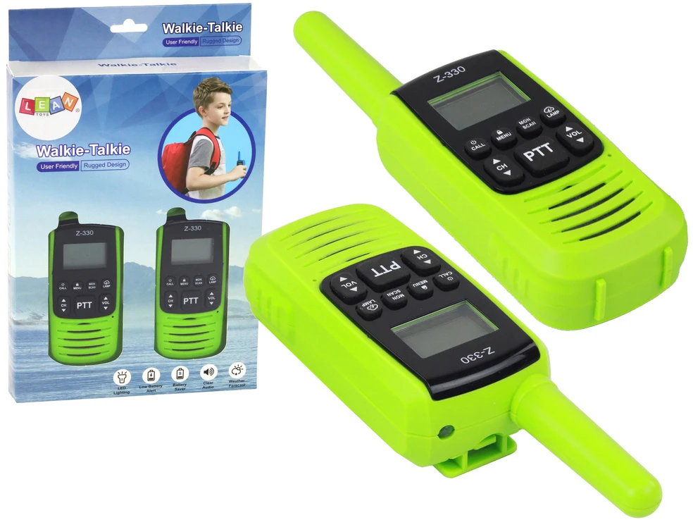 Krótkofalówki Vaikiškos racijos Walkie-Talkie Moro