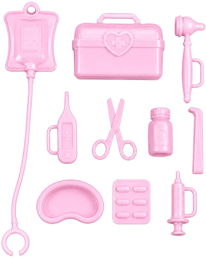 Lean Toys Gydytojo ir paciento lėlių rinkinys 30 cm 2 vnt.