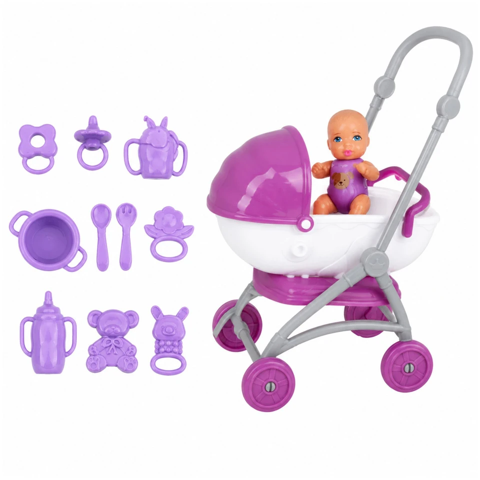 Lean Toys Lėlių rinkinys 3 vnt.