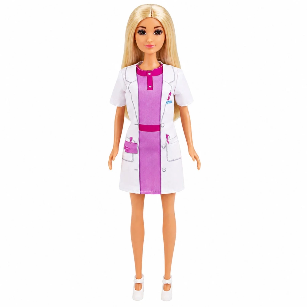 Lalka Lėlė Anlily Doctor (balta, rožinė)