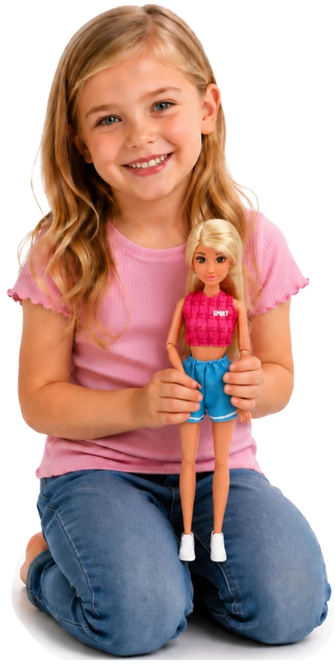 Lalka Lėlė 30 cm 5 vnt.