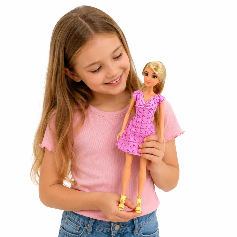 Lalka Lėlė su parduotuvės rinkiniu 30 cm