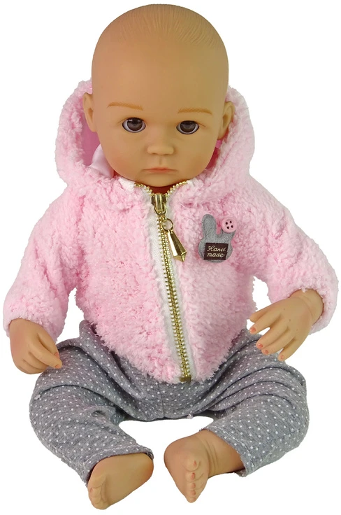 Lean Toys Lėlė LeanToys mergaitėms, rožinė