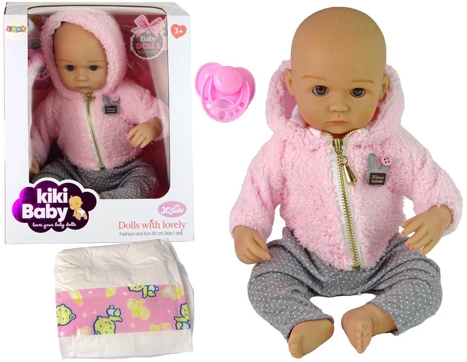Lean Toys Lėlė LeanToys mergaitėms, rožinė