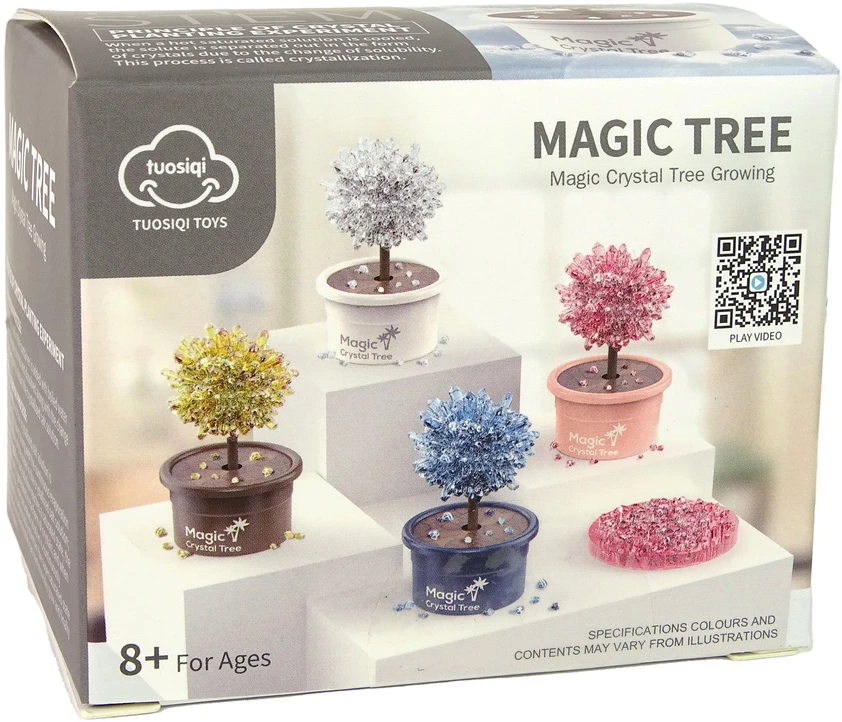 Magiczne Kristalų auginimo rinkinys Tuosiqi, 8 d.