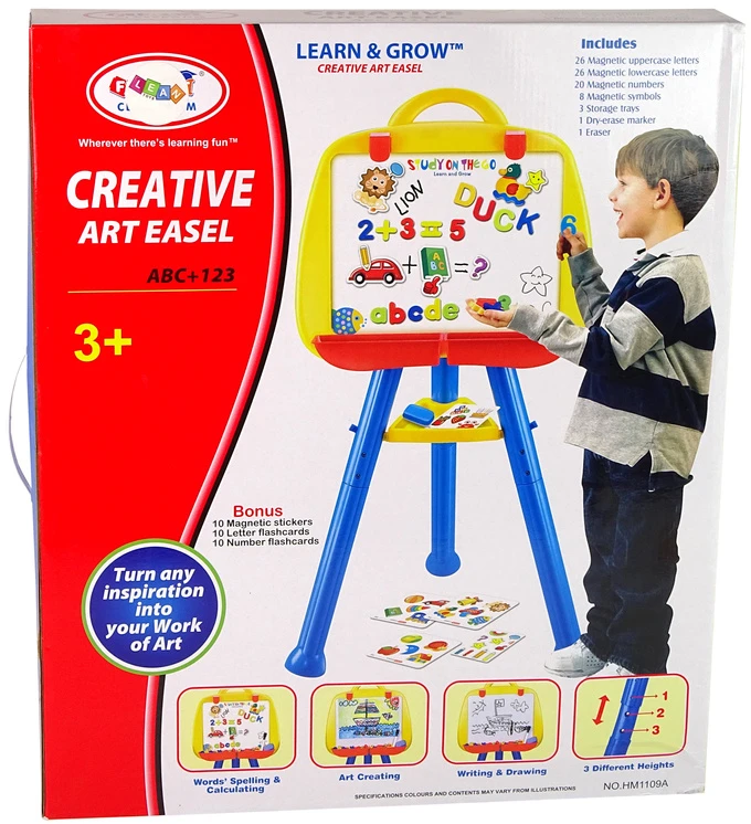 Tablica Magnetinė lenta LeanToys mėlyna