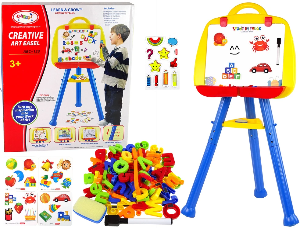 Tablica Magnetinė lenta LeanToys mėlyna