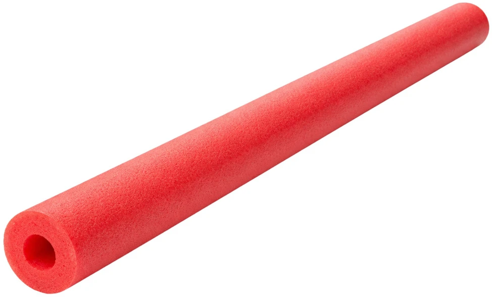 Lean Toys Putplasčio plaukimo lazdelė kūno atramai vandenyje, vaikams ir suaugusiems, 150 cm, raudona