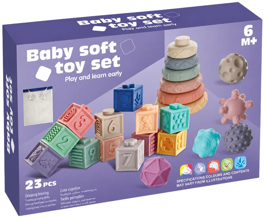 Lean Toys Edukacinės kaladėlės 27 vnt.