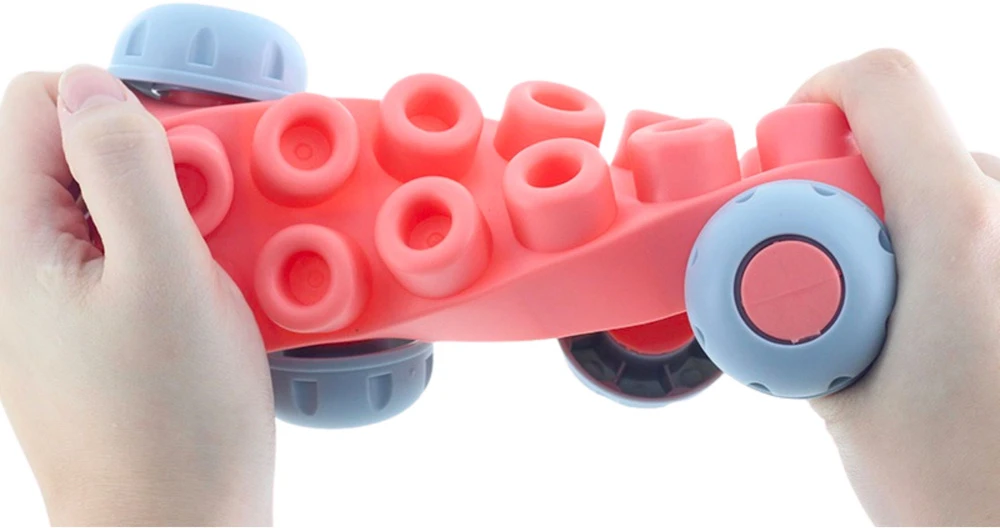 Lean Toys kaladėlės spalvotos 80 vnt.