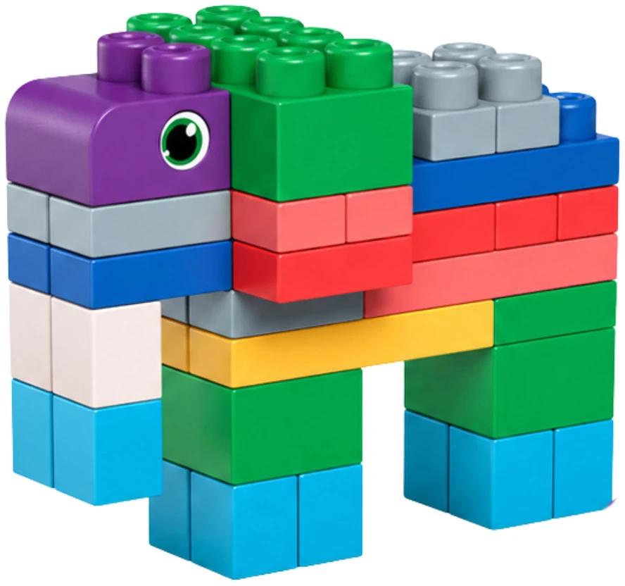 Lean Toys Sensorinės kaladėlės 30 vnt.
