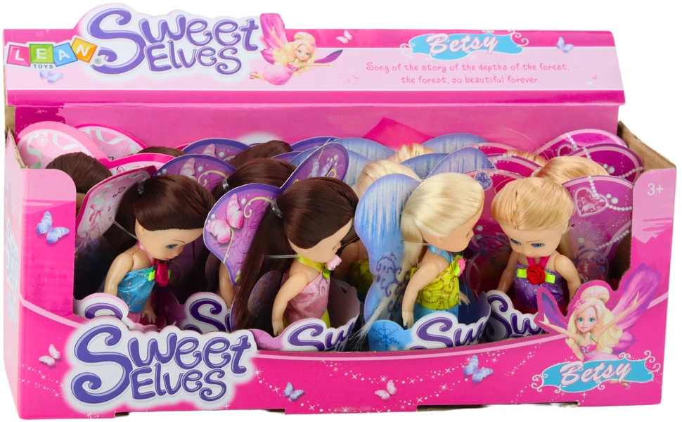 Lean Toys Lėlė Elfė Betsy 11,5 cm