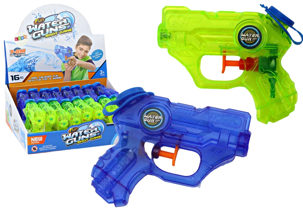 Lean Toys Lean Mini Vanduo Gun Handy, žalias, mėly