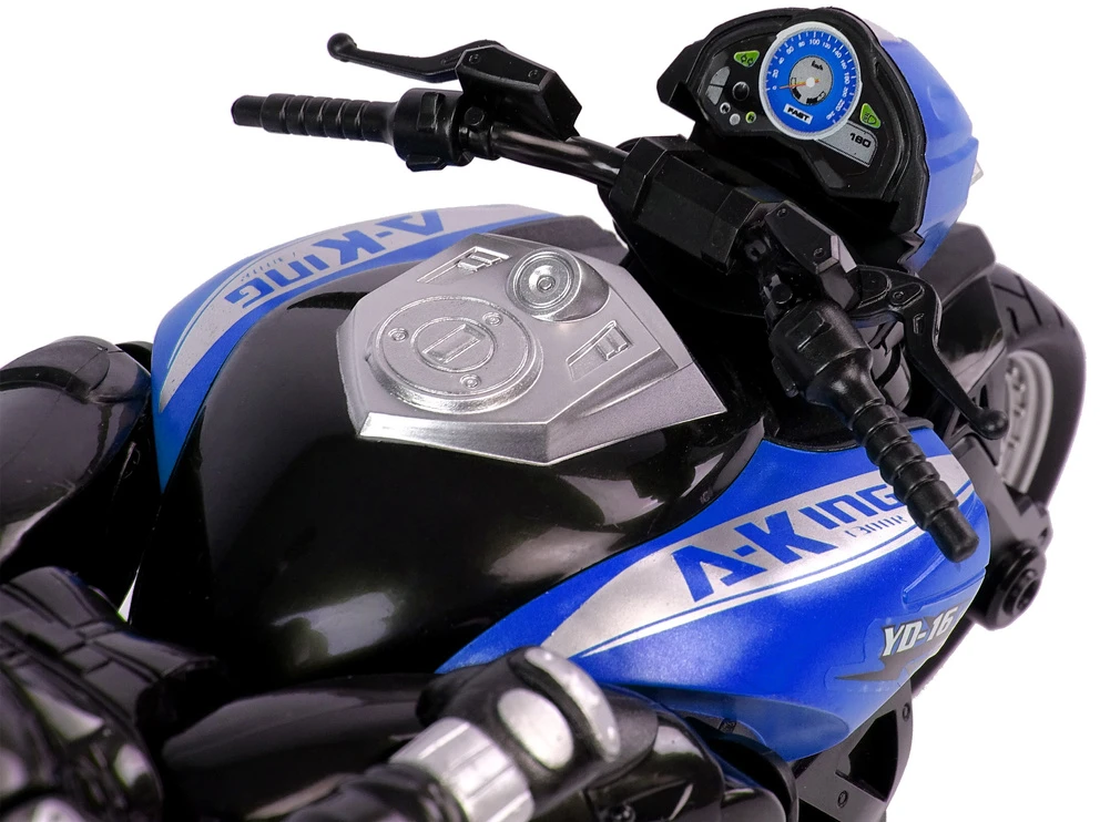 Lean Toys Valdomas motociklas 1:10