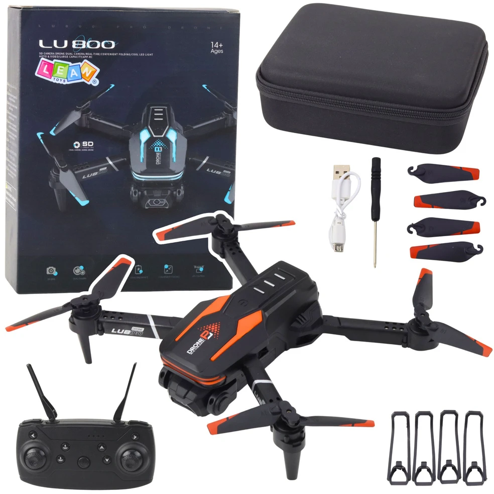 Sulankstomas dronas su kamera LU800