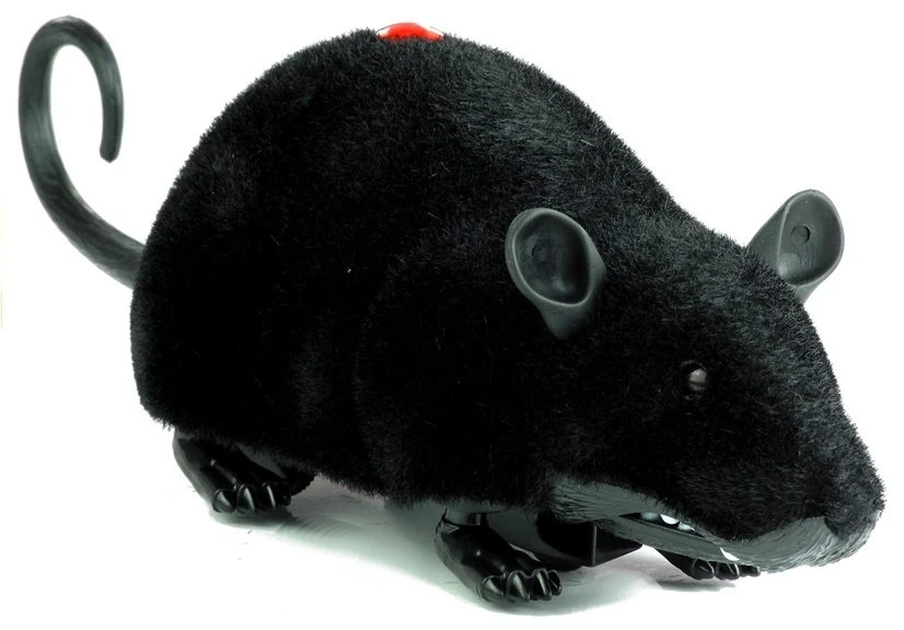 Mysz Nuotoliniu būdu valdoma pelė Lean Toys, juoda