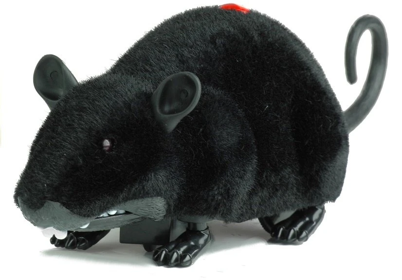 Mysz Nuotoliniu būdu valdoma pelė Lean Toys, juoda