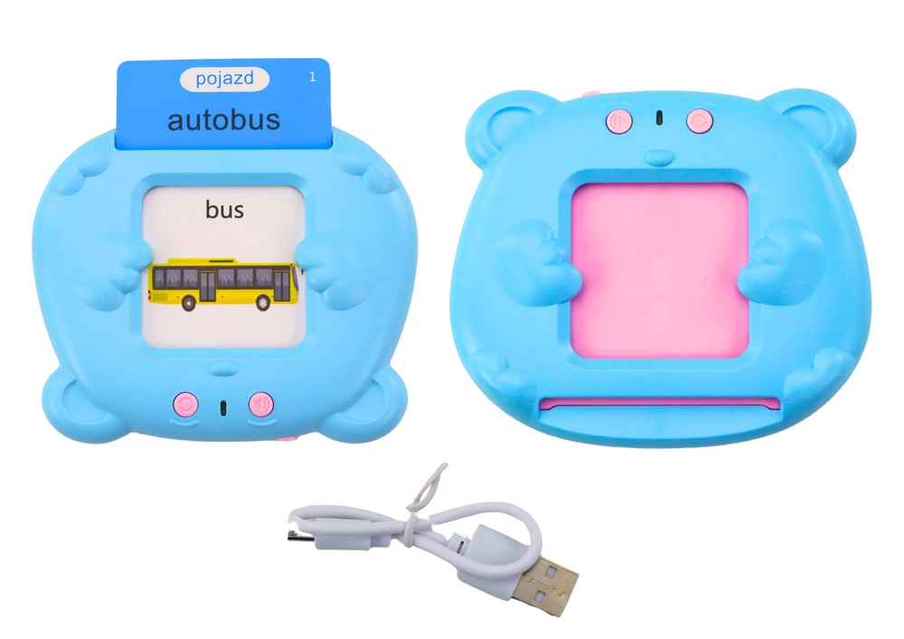 Tablet Mokomasis planšetinis kompiuteris 224 žodžiai mėlynas