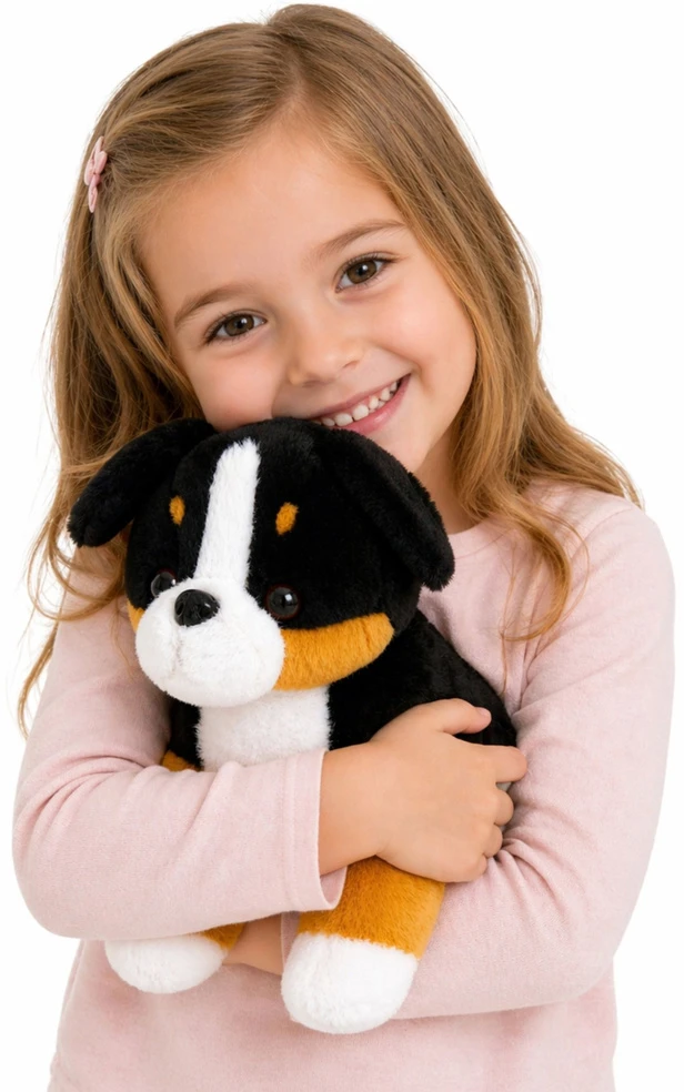 Lean Toys Berno zenenhundo pliušinis žaislas, 30 cm
