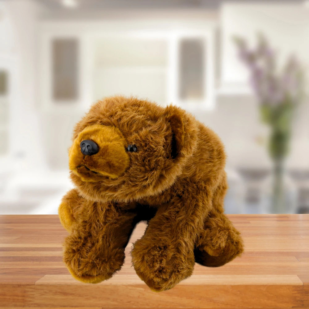 Lean Toys Pliušinis meškiukas 28 cm, rudas