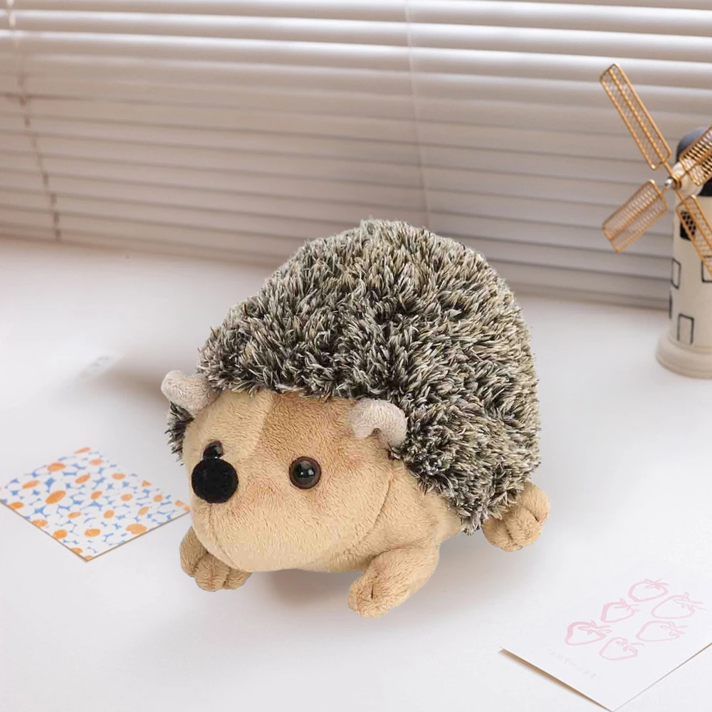 Lean Toys Minkštas pliušinis ežiukas 17,5 cm