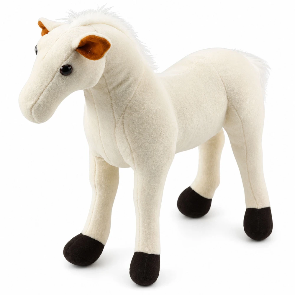 Lean Toys Pliušinis arklys 40 cm × 37 cm
