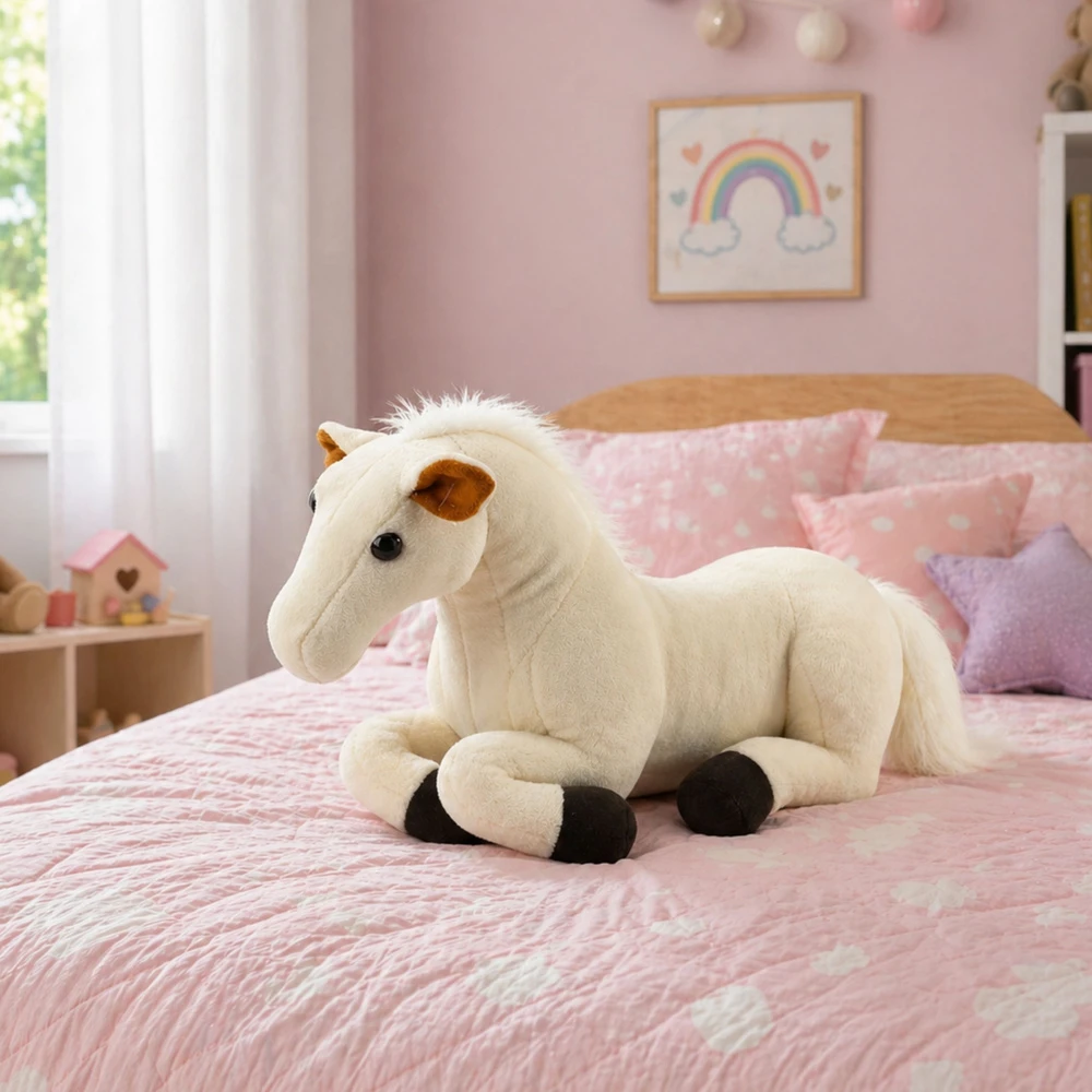 Lean Toys Pliušinis arklys 40 cm × 37 cm