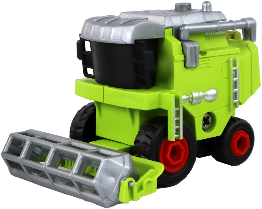 Žaislinė žemės ūkio transporto priemonė Lean Toys, žalia, 1 vnt
