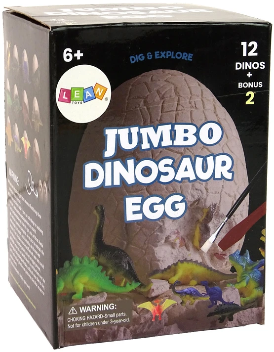 Zestaw Archeologijos kasinėjimų rinkinys Lean Toys Dinozauro kiaušinis