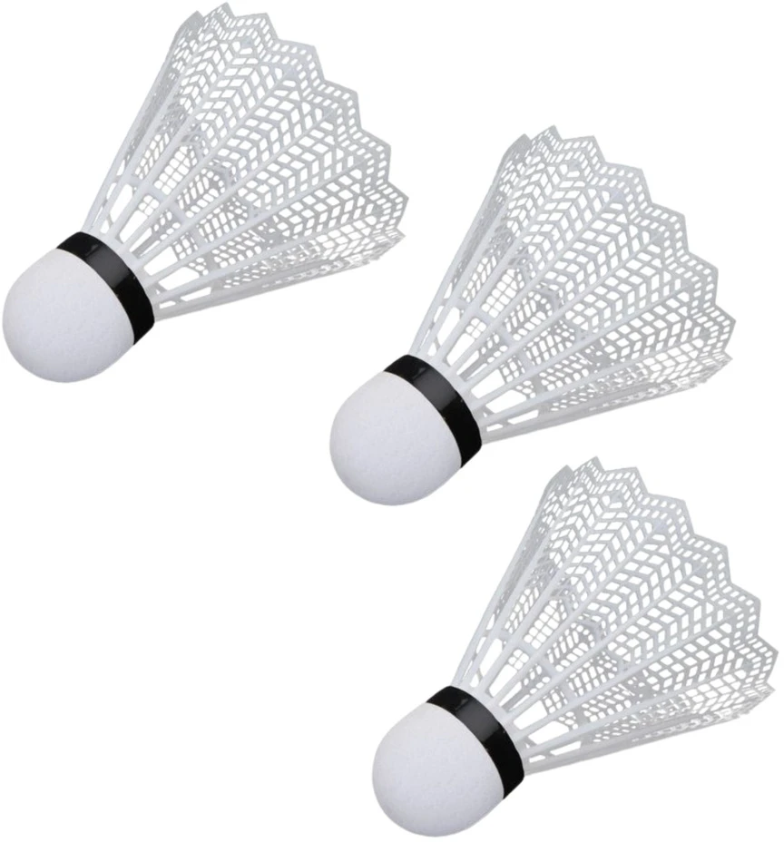 Lean Toys Badmintono rinkinys 2 raketės 3 plunksnelės