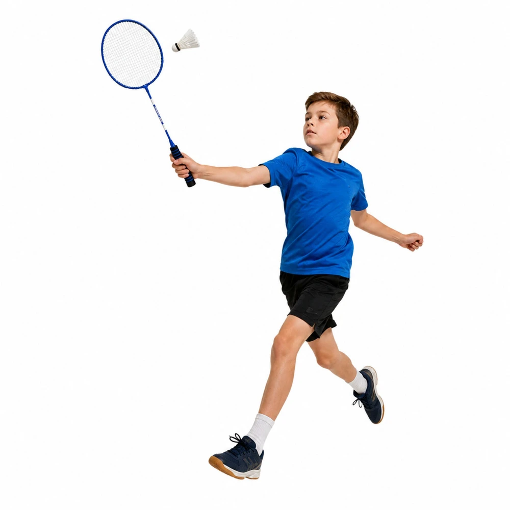 Lean Toys Badmintono rinkinys mėlynas 2 vnt.